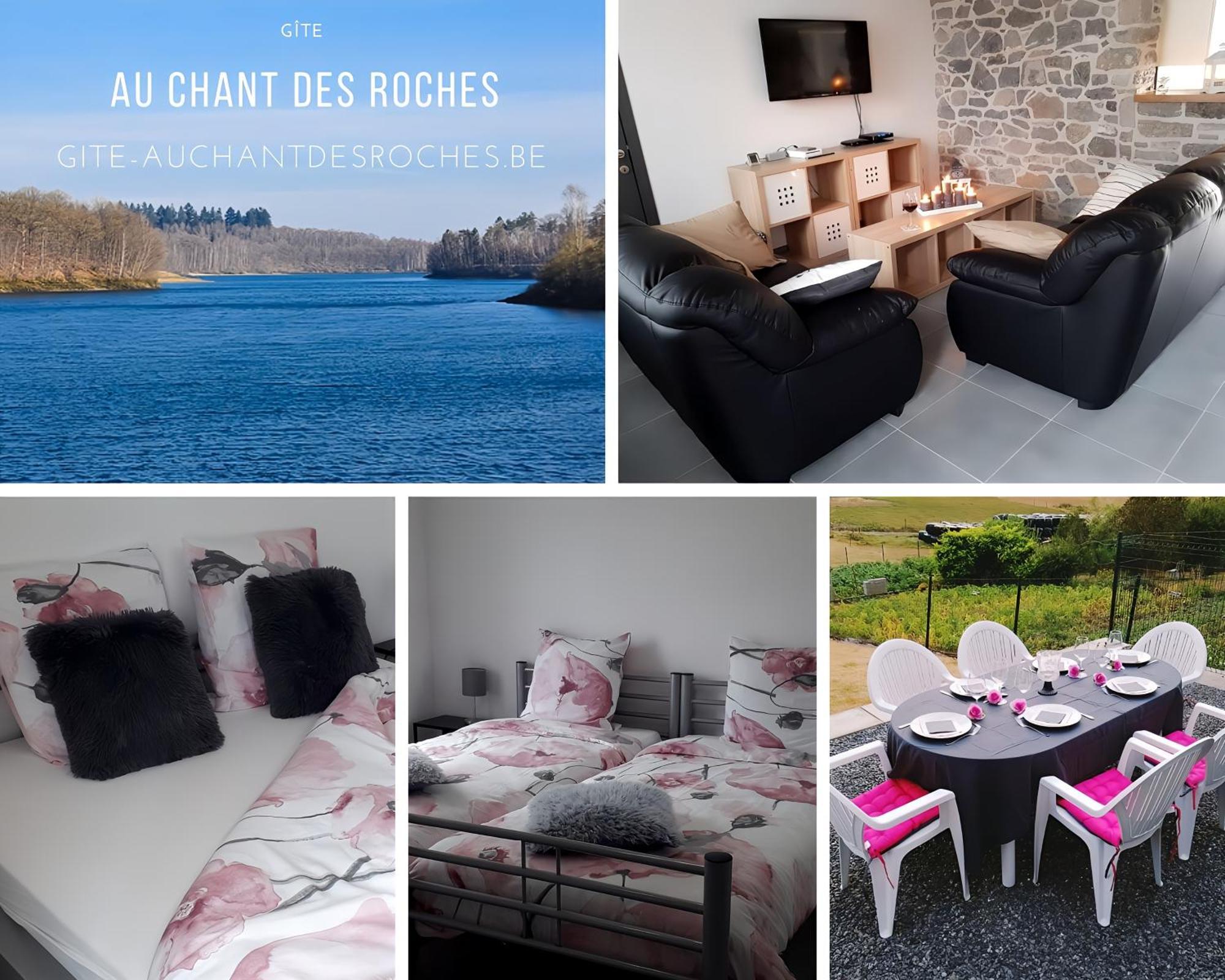 Au Chant Des Roches - Parking - Wifi - Terrasse - Chambres Familiales - 세르퐁텐느 외부 사진